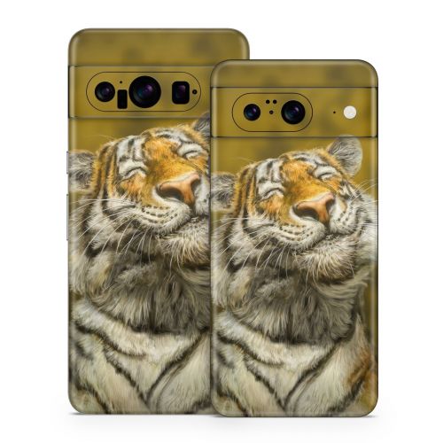 Smiling Tiger Google Pixel 8 Series Skin