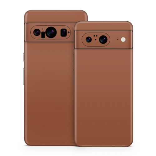 Solid State Cinnamon Google Pixel 8 Series Skin