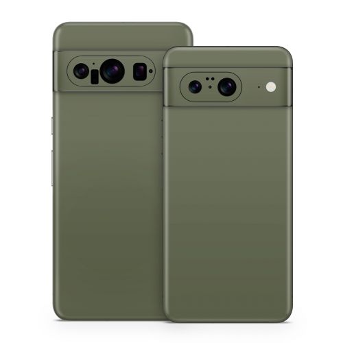 Solid State Olive Drab Google Pixel 8 Series Skin