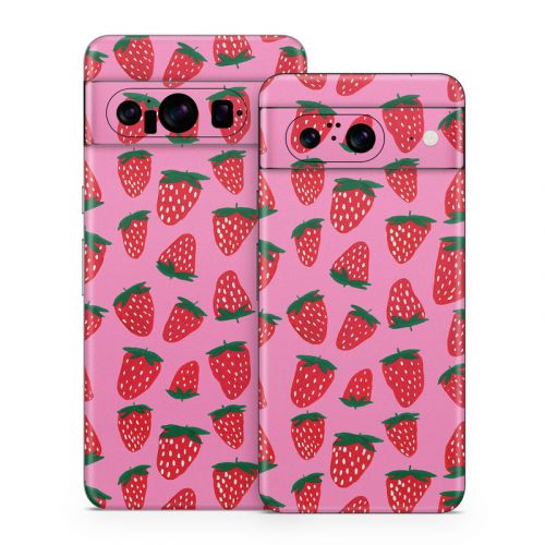 Strawberries Google Pixel 8 Series Skin