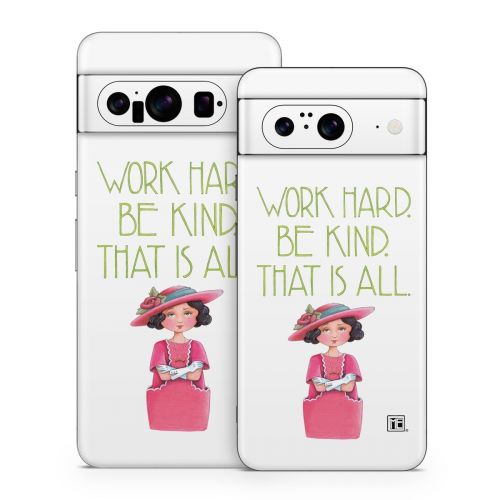 Work Hard Google Pixel 8 Series Skin