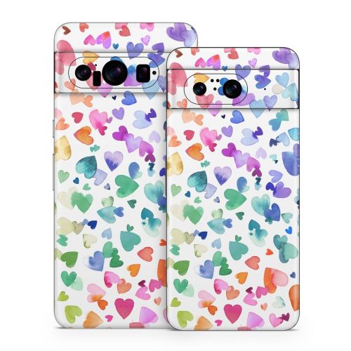 Valentines Love Hearts Google Pixel 8 Series Skin
