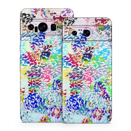 White Etching Google Pixel 8 Series Skin