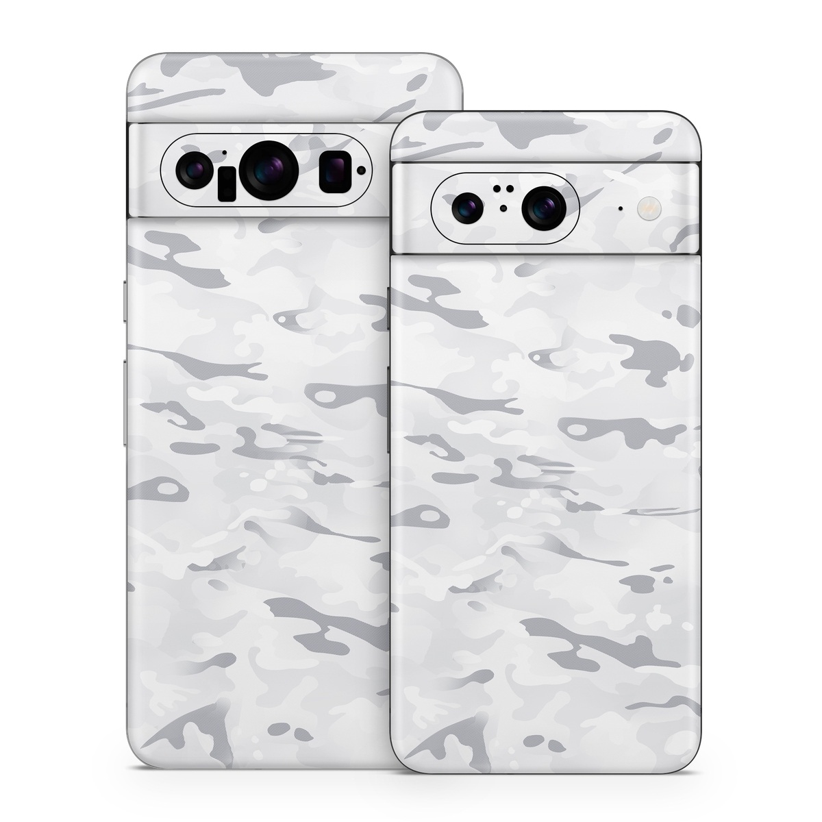 Google Pixel 8 Series Skin design of Vertebrate, Mammal, Grey, Pattern, Monochrome, Art, Monochrome photography, Rock, Font, Winter, with white, gray colors