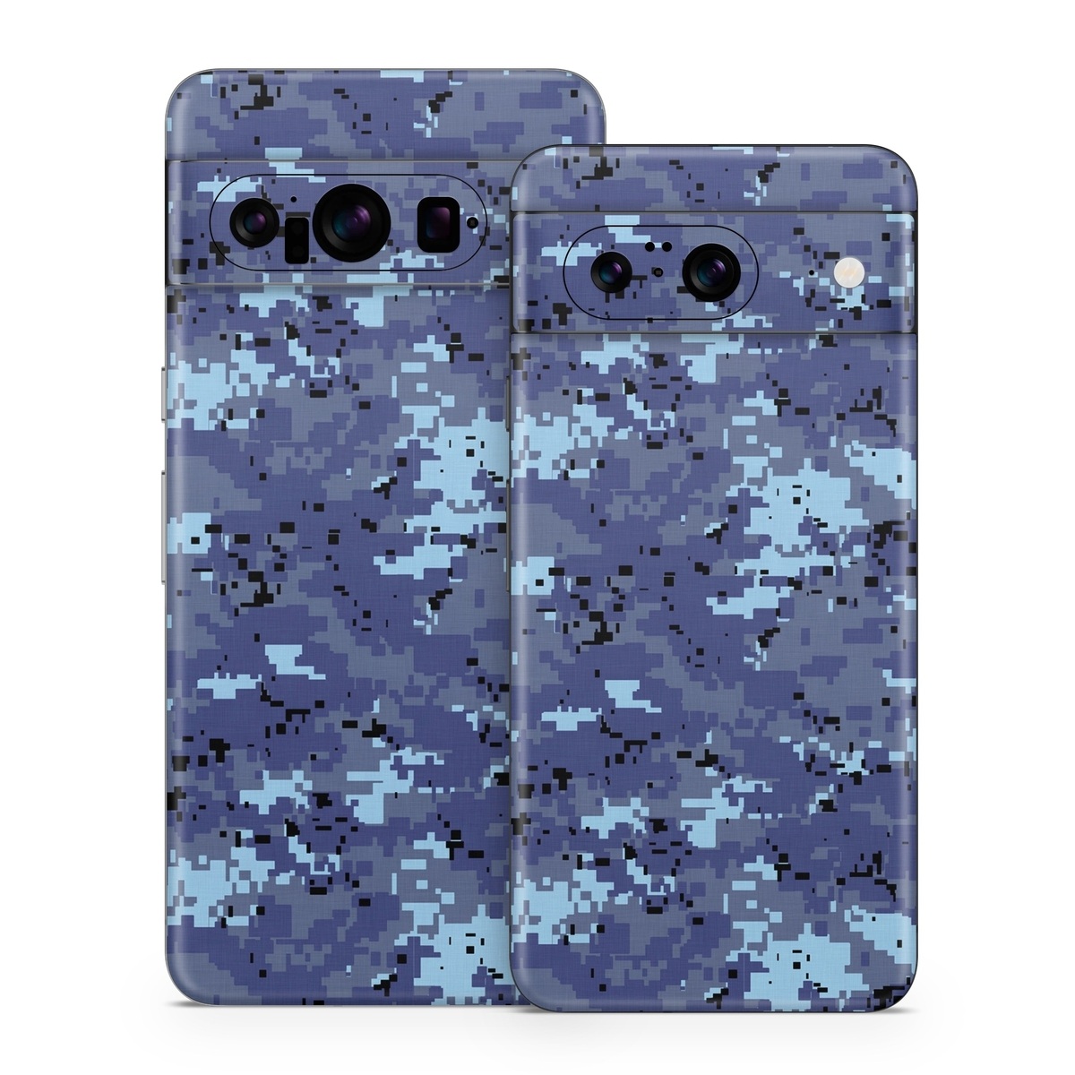 Google Pixel 8 Series Skin design of Blue, Purple, Pattern, Lavender, Violet, Design, with blue, gray, black colors