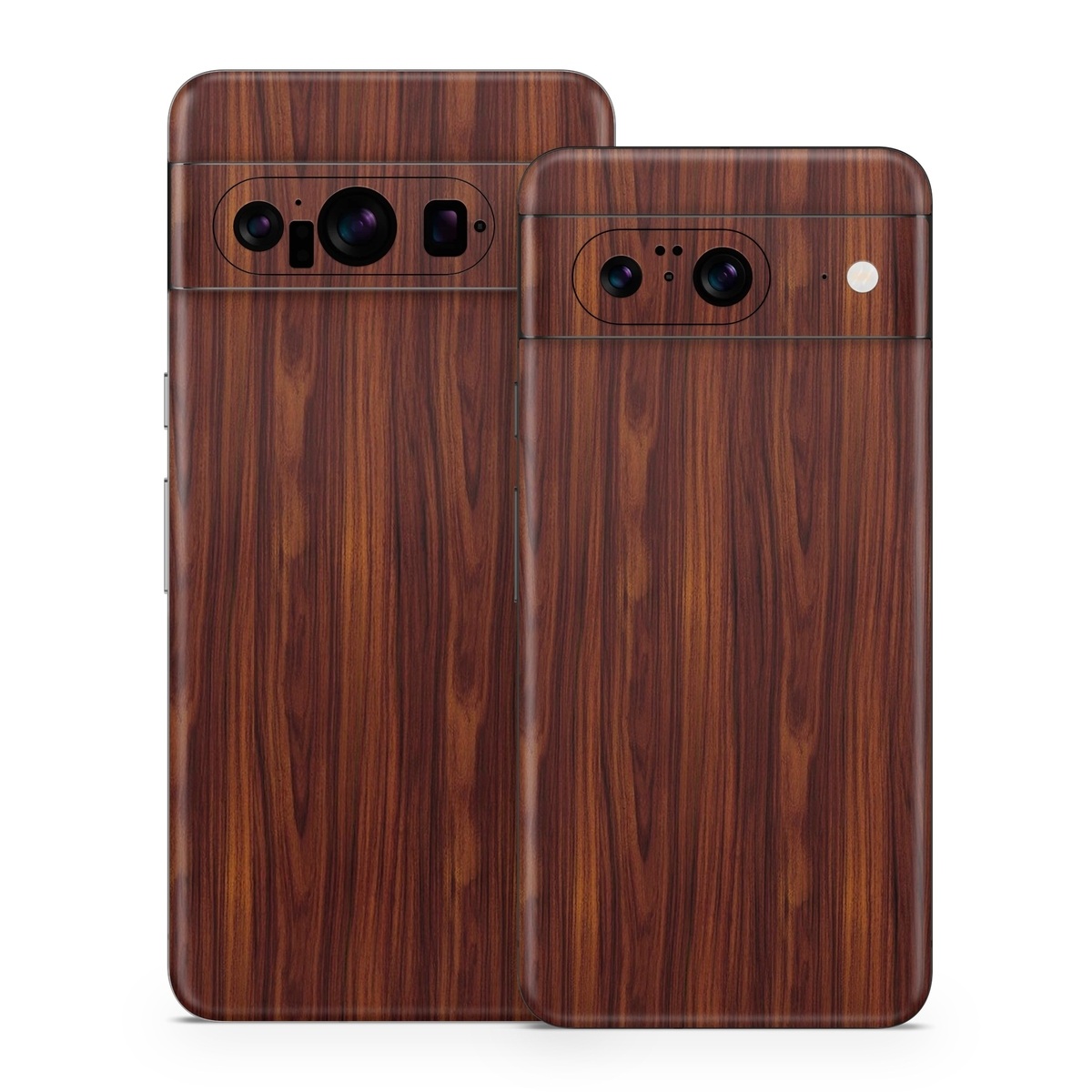 Google Pixel 8 Series Skin design of Wood, Red, Brown, Hardwood, Wood flooring, Wood stain, Caramel color, Laminate flooring, Flooring, Varnish, with black, red colors