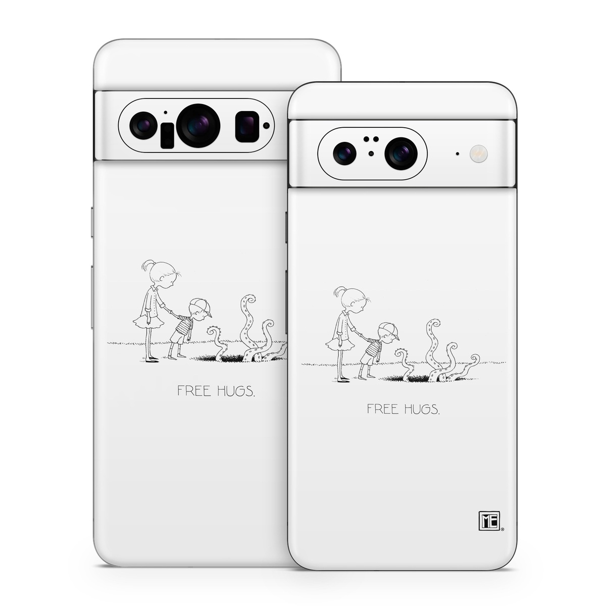 Google Pixel 8 Series Skin design of Line art, Cartoon, Text, Drawing, Illustration, Coloring book, Black-and-white, Child, Art, with black, white colors