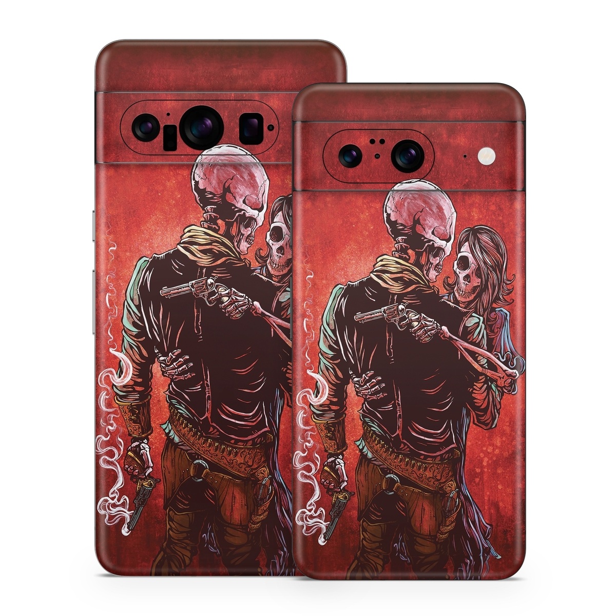 Google Pixel 8 Series Skin design of Sleeve, Gesture, Painting, Art, Artist, Fictional character, Drawing, Paint, Illustration, Visual arts, with red, black, white, gray, brown colors