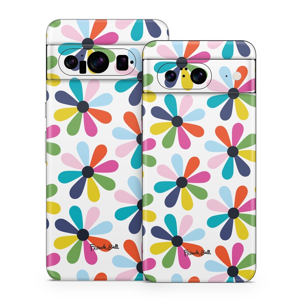 Google Pixel 8 Series Skin design of Colorfulness, Aqua, Symmetry, Pattern, Electric blue, Art, Circle, Visual arts, Tints and shades, Wrapping paper, with white, red, blue, pink, purple, green colors