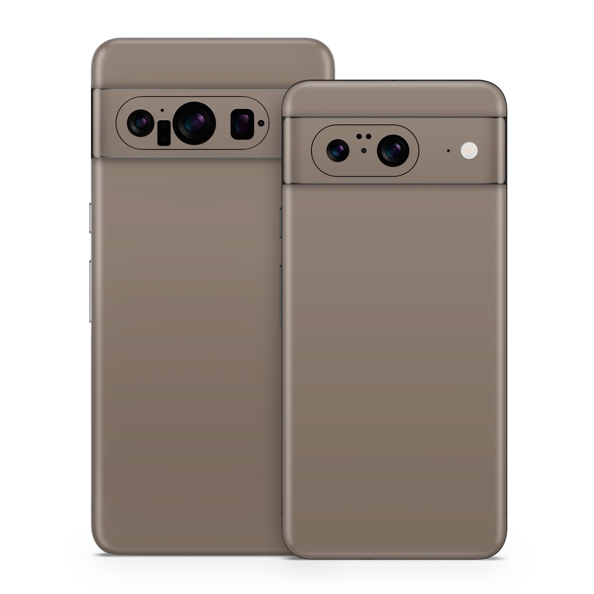 Google Pixel 8 Series Skin design of Brown, Text, Beige, Material property, Font, with brown colors