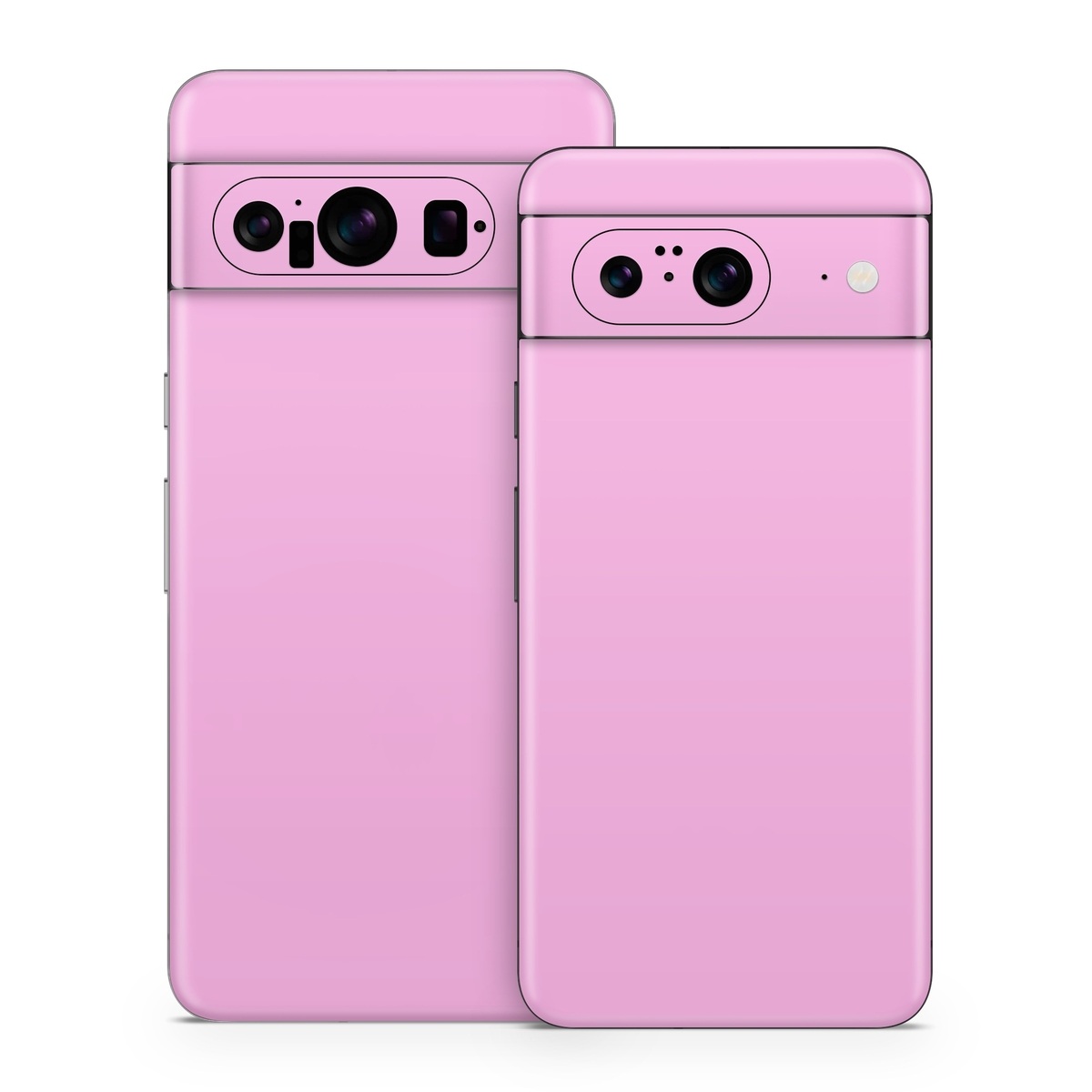 Google Pixel 8 Series Skin design of Pink, Violet, Purple, Red, Magenta, Lilac, Sky, Material property, Peach, with pink colors