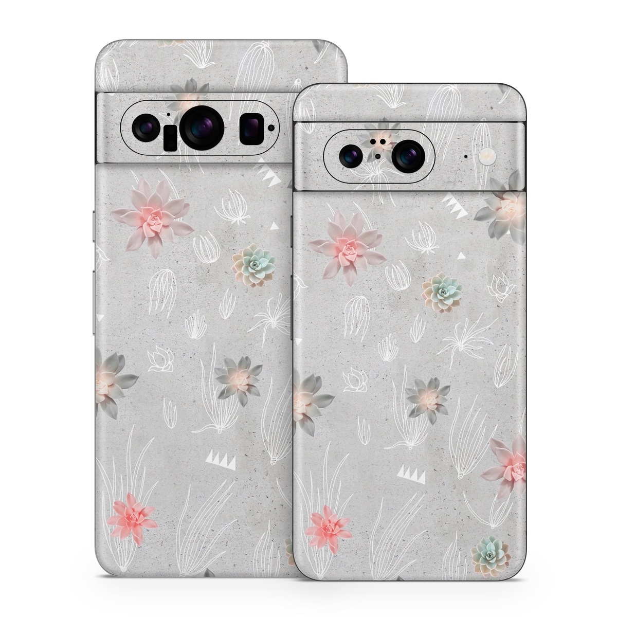 Google Pixel 8 Series Skin design of Pink, Pattern, Wrapping paper, Textile, Design, Wallpaper, Floral design, Plant, Flower, with gray, red, white, pink colors
