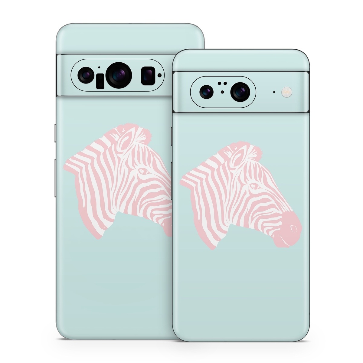 Google Pixel 8 Series Skin design of Sleeve, Fin, Art, Terrestrial animal, Snout, Painting, Fish, Marine biology, Magenta, Pattern, with pink, white, blue colors