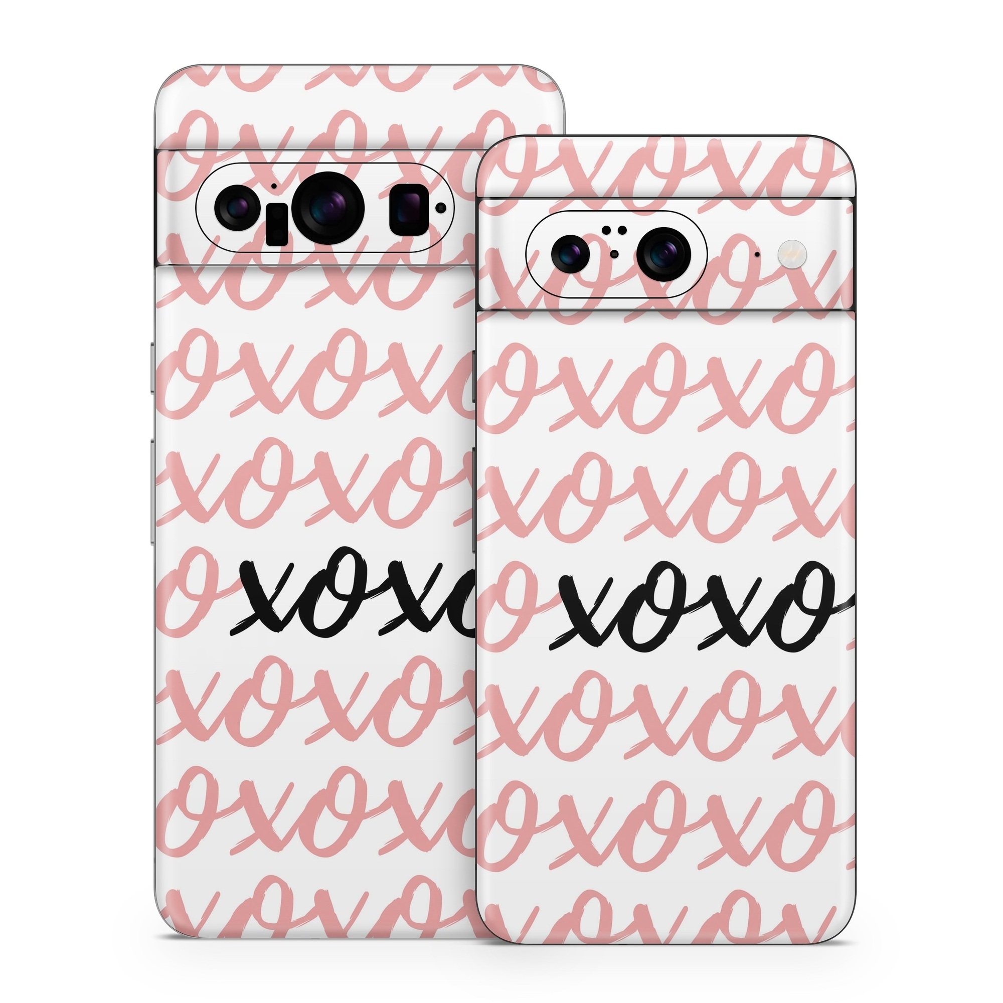 Google Pixel 8 Series Skin design of Font, Pattern, Magenta, Art, Event, Calligraphy, with white, pink, black colors