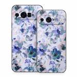 Aquatic Artistic Flowers Google Pixel 9 Series Skin