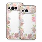 Blush Flower Frame Google Pixel 9 Series Skin