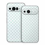 Checker Light Blue Google Pixel 9 Series Skin