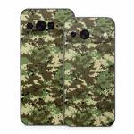 Digital Woodland Camo Google Pixel 9 Series Skin