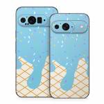 Cotton Candy Ice Cream Drip Google Pixel 9 Series Skin