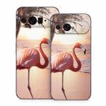 Flamingo Palm Google Pixel 9 Series Skin