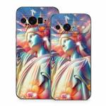 Lady Liberty and Flowers Google Pixel 9 Series Skin