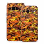 Orange Camo Google Pixel 9 Series Skin