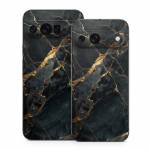 Repaired Black Marble Google Pixel 9 Series Skin
