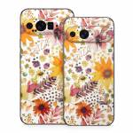 Summer Watercolor Sunflowers Google Pixel 9 Series Skin