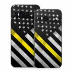 Thin Yellow Line Hero Google Pixel 9 Series Skin