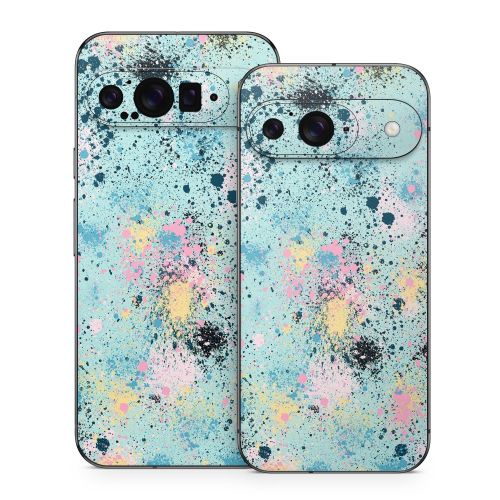 Abstract Ink Splatter Google Pixel 9 Series Skin