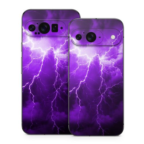 Apocalypse Purple Google Pixel 9 Series Skin