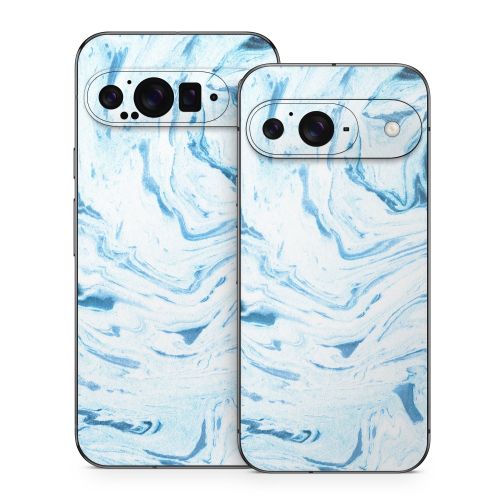 Azul Marble Google Pixel 9 Series Skin