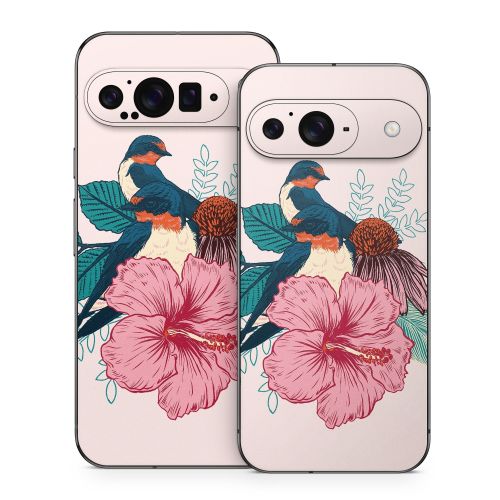 Barn Swallows Google Pixel 9 Series Skin