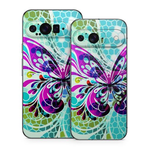 Butterfly Glass Google Pixel 9 Series Skin