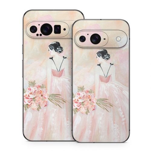 Blush Glam Girl Google Pixel 9 Series Skin