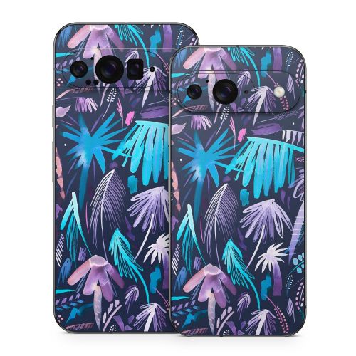 Brushstroke Palms Google Pixel 9 Series Skin