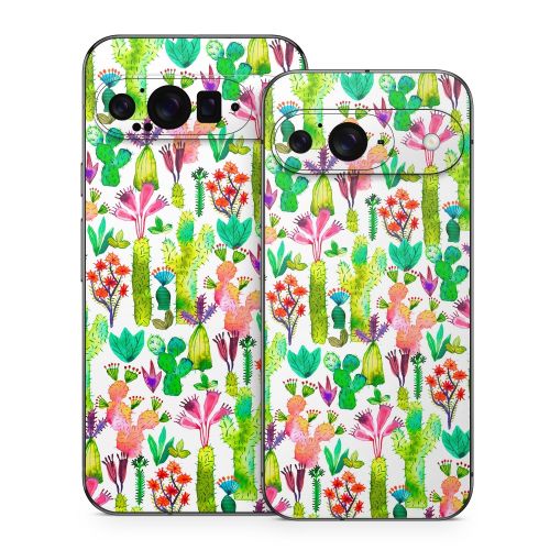 Cacti Garden Google Pixel 9 Series Skin
