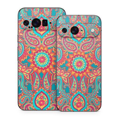 Carnival Paisley Google Pixel 9 Series Skin
