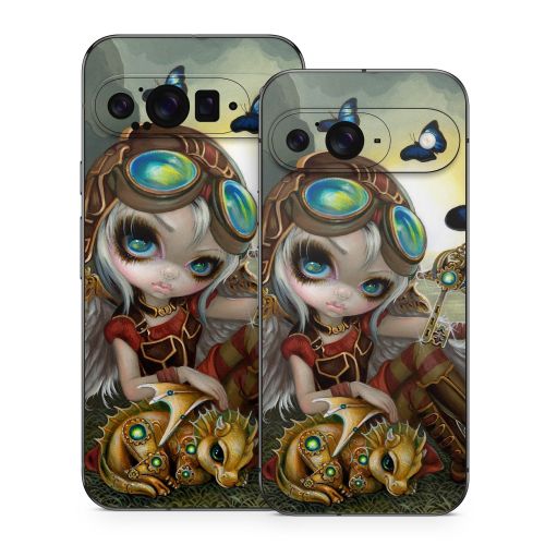 Clockwork Dragonling Google Pixel 9 Series Skin