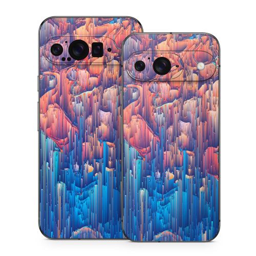 Cloud Glitch Google Pixel 9 Series Skin