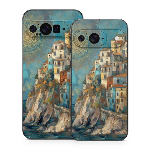 Coastal Town Google Pixel 9 Series Skin