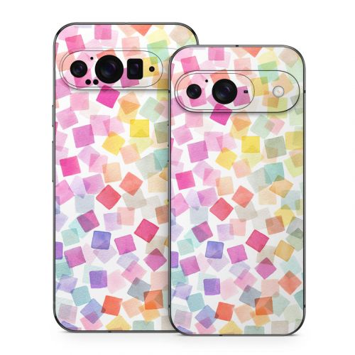 Confetti Squares Google Pixel 9 Series Skin