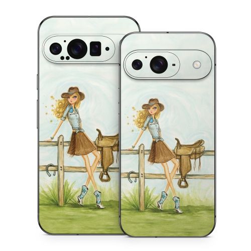 Cowgirl Glam Google Pixel 9 Series Skin