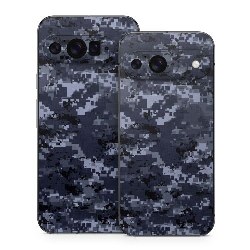 Digital Navy Camo Google Pixel 9 Series Skin