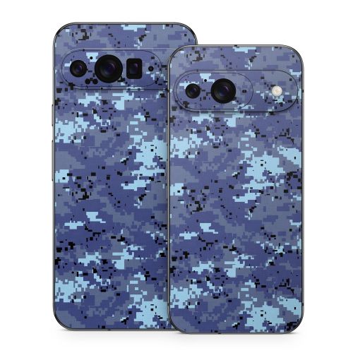 Digital Sky Camo Google Pixel 9 Series Skin