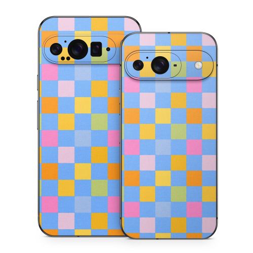 Eclectic Checker Google Pixel 9 Series Skin