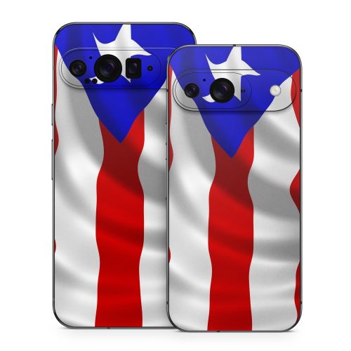 Puerto Rican Flag Google Pixel 9 Series Skin