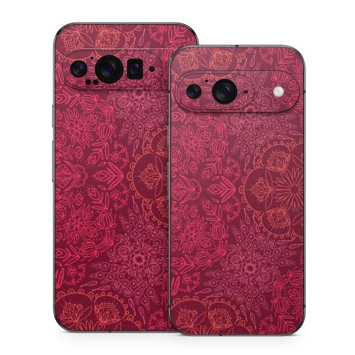 Floral Vortex Google Pixel 9 Series Skin