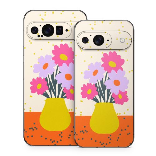 Flowers In A Vase Google Pixel 9 Series Skin