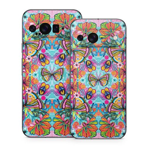 Free Butterfly Google Pixel 9 Series Skin